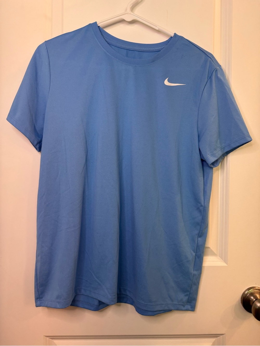 Nike Sky Blue Short Sleeve Performance Tee